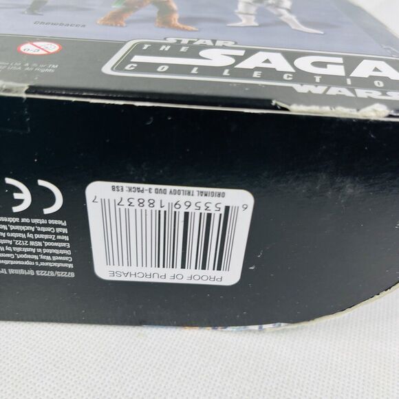 Star Wars Episode V Commemorative DVD Collection Han Chewie Stormtrooper Hasbro - Picture 5 of 8